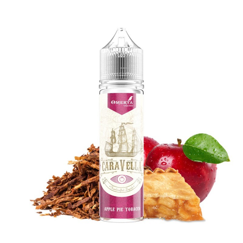 CARAVELLA APPLE PIE TOBACCO 20->60ML-4c838c